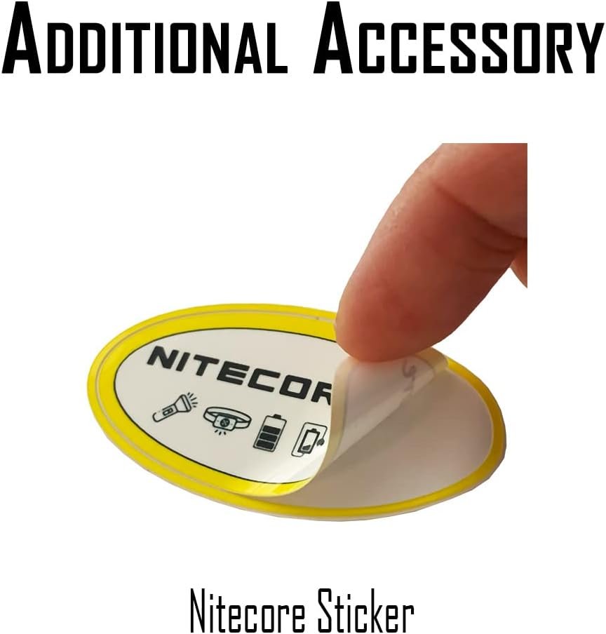 Nitecore EDC29 EDC Tactical Flashlight, 6500 Lumen USB-C Rechargeable Slim Flat Shape with Spotlight Floodlight Strobe Modes Digital Display