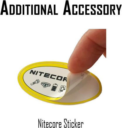 Nitecore EDC29 EDC Tactical Flashlight, 6500 Lumen USB-C Rechargeable Slim Flat Shape with Spotlight Floodlight Strobe Modes Digital Display