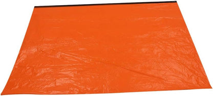 Thermal,Highly Reflective,Waterproof Survival Tent, Reflects Most Body Heat, Emergency, Wildness Activities, Made of PE Material, Orange