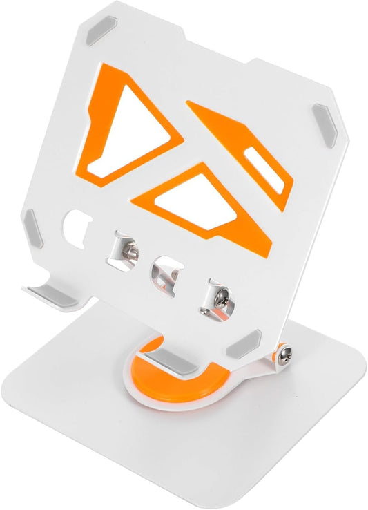 Veemoon Foldable Tablet Holder Stand: -Slip Desktop Stand Portable Holder for Office Entertainment and Travel White