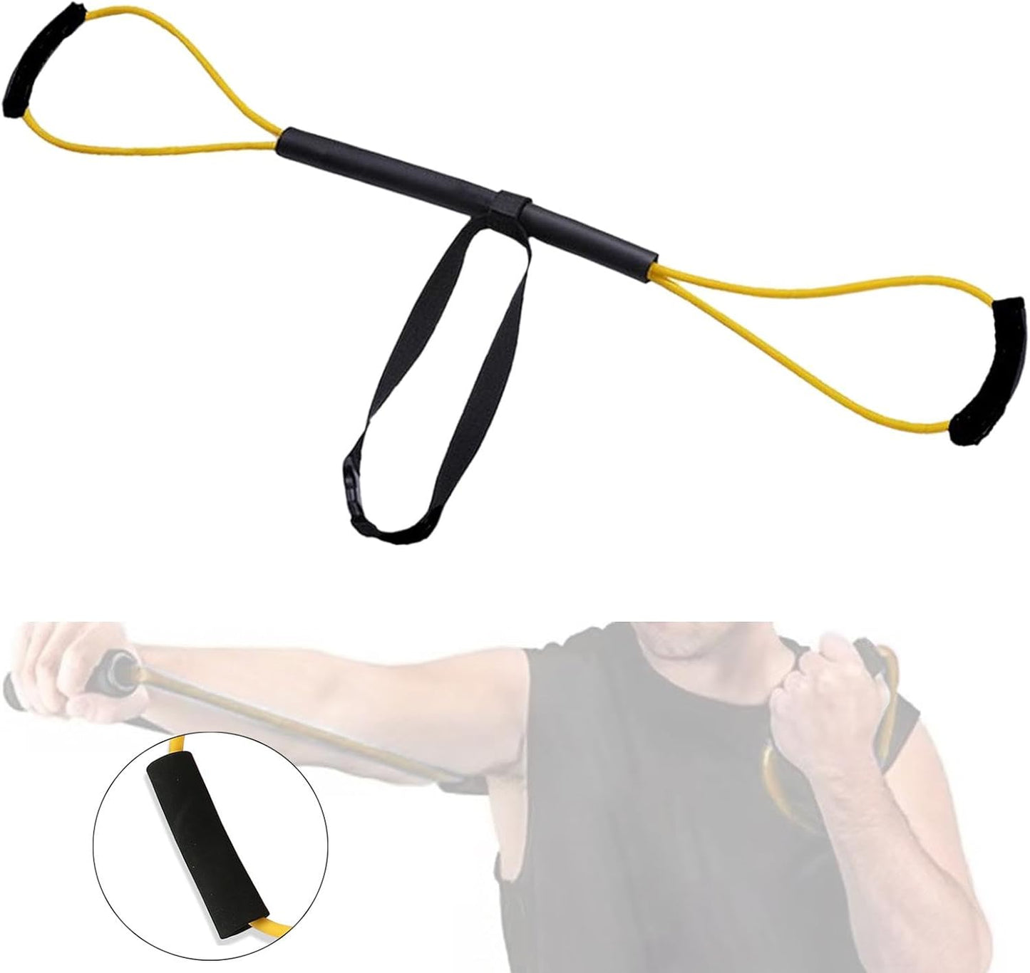 ａ aternee Exercise Bands Boxing Resistance Bands for Speed and Agility 15lbs for Home Gym Accessories Elastic Bands for Shadow Boxing