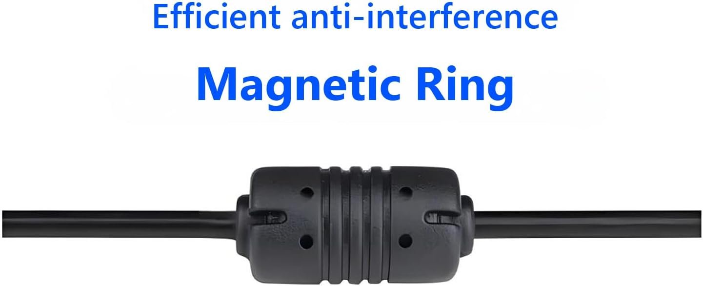 AC to DC 12V 2A Power Supply Adapter with 4 Way Splitter Cable for CCTV Security Camera DVR NVR