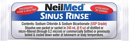 NeilMed HydroPulse Neo. Multi-Speed Electric Pulsating Nasal Sinus Irrigation System with 30 Sinus Rinse Premixed Packets.