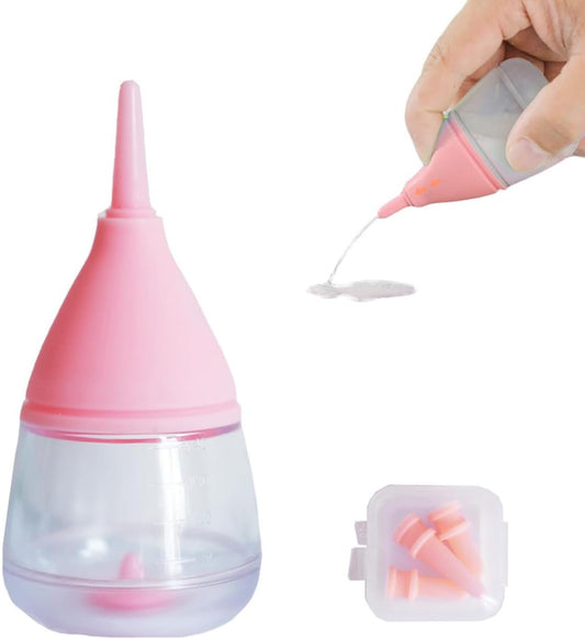 Cozioz Pet Nursing Bottles for Kittens and Puppies, Anti-Choking Design Puppy Feeder, with 3pcs Replaceable and Reusable Silicone Nipples for Feeding Newborn Pets (for Pets)