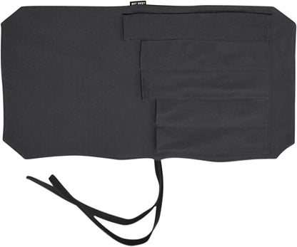 Cutter Roll Bag, Storage Kitchen Tool Organizer, Protective Travel Pouch, 21.26 x 13.78 Inches Portable Carry Case for Camping, Outdoor Cooking, Travel Gear, Black, Please refer to description
