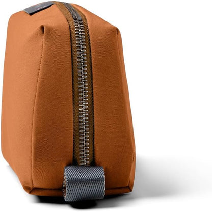 Bellroy Toiletry Kit, Water-Resistant Woven Toiletry Travel Bag (toiletries, Cologne, Shaving Accessories, Hairbrush, Toothbrush) - Bronze