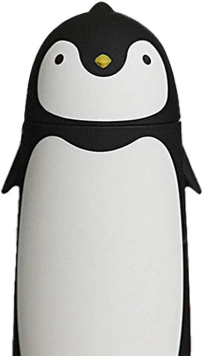 Penguin Cartoon Water Bottle, 300ml Stainless Steel Insulation Water Bottles Creative Thermos Cup Penguin Water Bottle Cartoon Insulated Bottles for Coffee Tea Beverages Travel