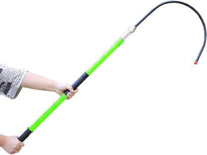 Insulated Handle Rescue Hook 3 5 Foot 6 10 Ft High Voltage Insulated Life Hook, Anti-electrocution Body Rescue Hook for Aerial Work/Electric Vehicles - Electrical Safety Emergency Life-Saving Tools(Re