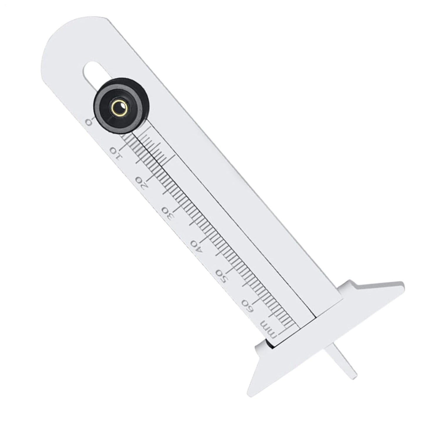 Pneumatico Tread Depth Gauge, Heavy-Duty Non-Slip Caliper, Stainless Steel Tread Checker, Vehicle Ispection Tool for Accurate Tire Measurements and Safety Checks, 3.94x1.89 Inches