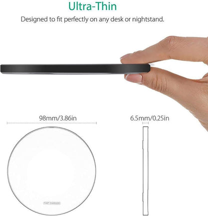 Wireless Charger - 15/30/50W Fast Wireless Charging Pad | Magnetiic Wireless Phone Charger | Mag-Safe Charger Pad | Fast Charger Pad Safe High-Speed Charging for Electronics with Light for Phones