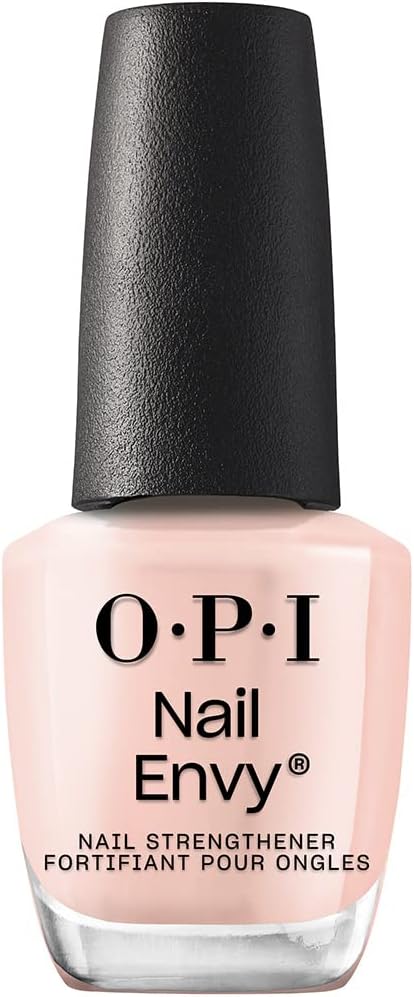 OPI Nail Envy | Bubble Bath | Coloured Strengthening Nail Polish | Nude Pink, 15 ml