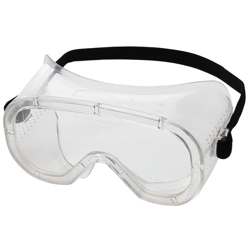 Sellstrom Safety Goggles, Soft Protective Eye Shield, Unisex, Clear Lens, Direct Vent, Adjustable Strap, S81000