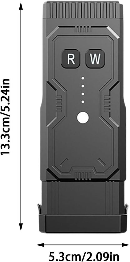 Multi Function Rechargeable Self-Defense LED Flashlight with Arc Lighter Hidden Camera Detectors Portable Self Protective Tactical Flashlight for Travel Camping Emergency Gifts for Men and Women