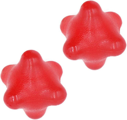 EXCEART Portable Hand Massage Ball 2 Pieces Silicone Massage Ball Trigger Point Trigger Massage for Myofascial Release Muscle Recovery