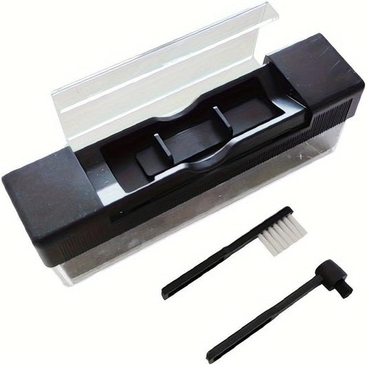 Vinyl Record Cleaning Essentials - Kit di 3 spazzole per rimuovere polvere e residui in modo efficiente