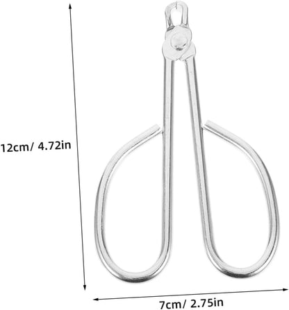 PartyKindom Clip di pinoli Macadamia Apri Pesante Utensili Cucina Utensili per Cucina Gadget Cucina Strumento per pinoli Resistente all'Usura Accessorio per la casa Acciaio Inossidabile