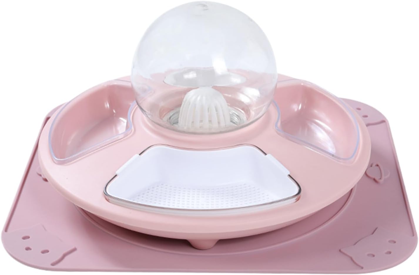 Food Bowl for Cats,Kitten Watering Bowl | Kitten Feeder Multifunctional for Home, Anti-Slip Pet Feeding Watering Dish