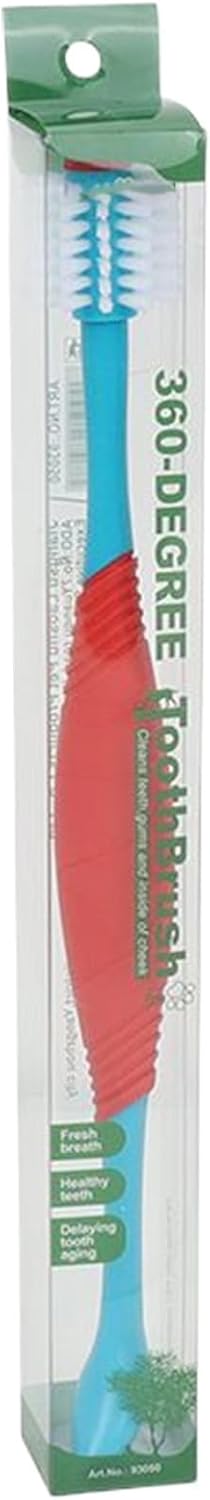 Dog Toothbrushes, Double-Headed Puppy Tooth Brush, Pet Care Supply, Multi-Pet Orals Hygiene Tool, Soft Bristles Gentle Cleaning, Portable Design, for Grooming Bathing Apartment Use., 2,2 x 20,7 cm ABS