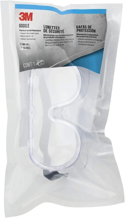 3M Chemical Splash/Impact Goggle