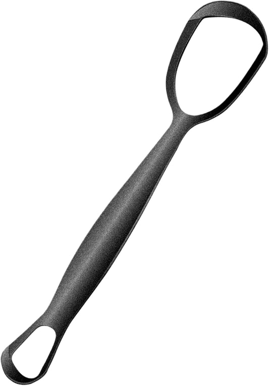 Tongue Scrubber, Stainless Steel Tongue Scraper, Fan-Shaped Design Reduce Bad Breath Improve Oral Hygiene Daily Cleaning Travel-Friendly Care For Family Use