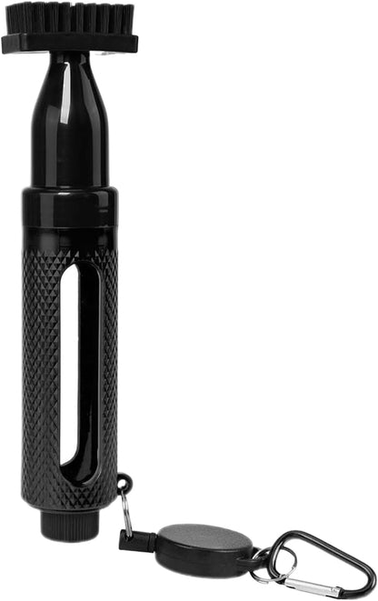 Golf Club Cleaner, Portable Brush, Multifunctional Cleaning Tool, ABS Waterproof Regripping Supplies, Essential for Practice Range and on-The-Go Maintenance, 20 x 4 cm
