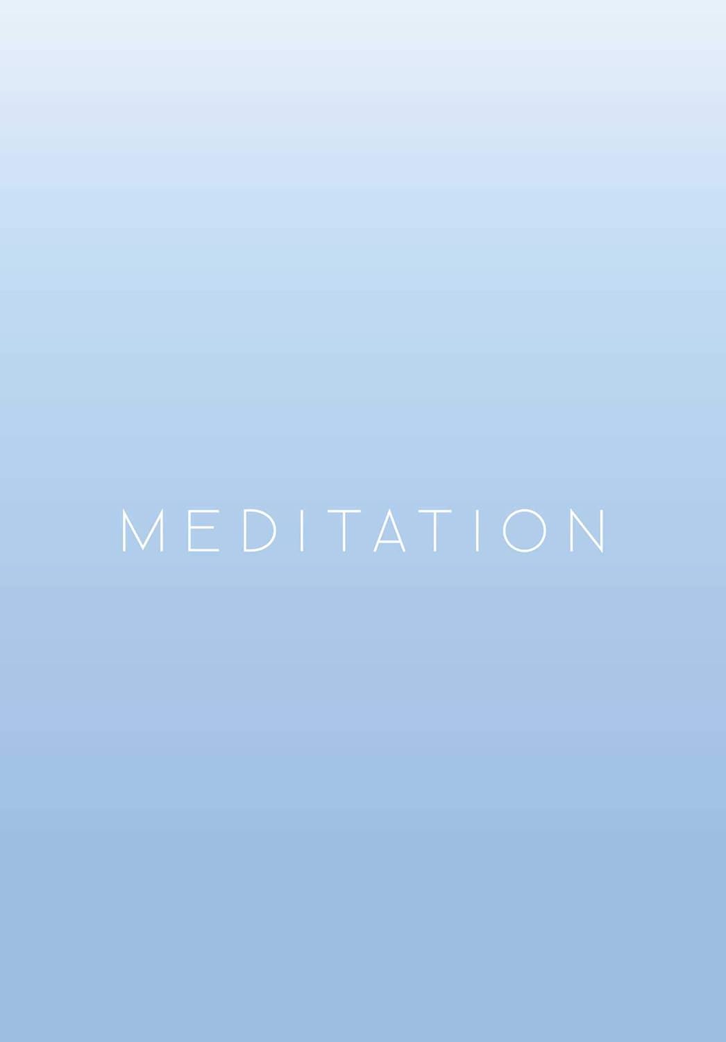 Meditation: A Day and Night Reflection Journal (90 Days)