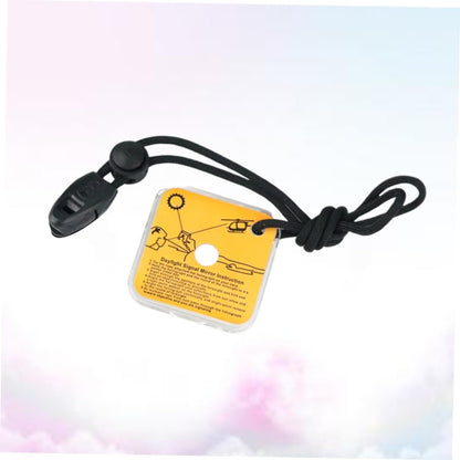 Sosoport Survival Mirror Outdoor Accessories Small Mirror Survival Emergency Mirror Field Sourkout Light Grey