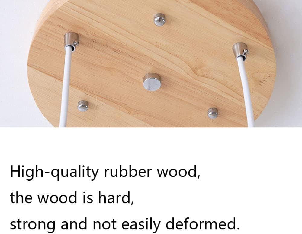 Wmmner Desk Lamp Ceiling Light, Three Head Dining Room Chandelier Pendant Light Modern Lantern Lighting Led E27 Socket Simple Solid Wood Bar Table Lamp Hanging Lamp Ceiling Lighting - Lamps Table Lamp