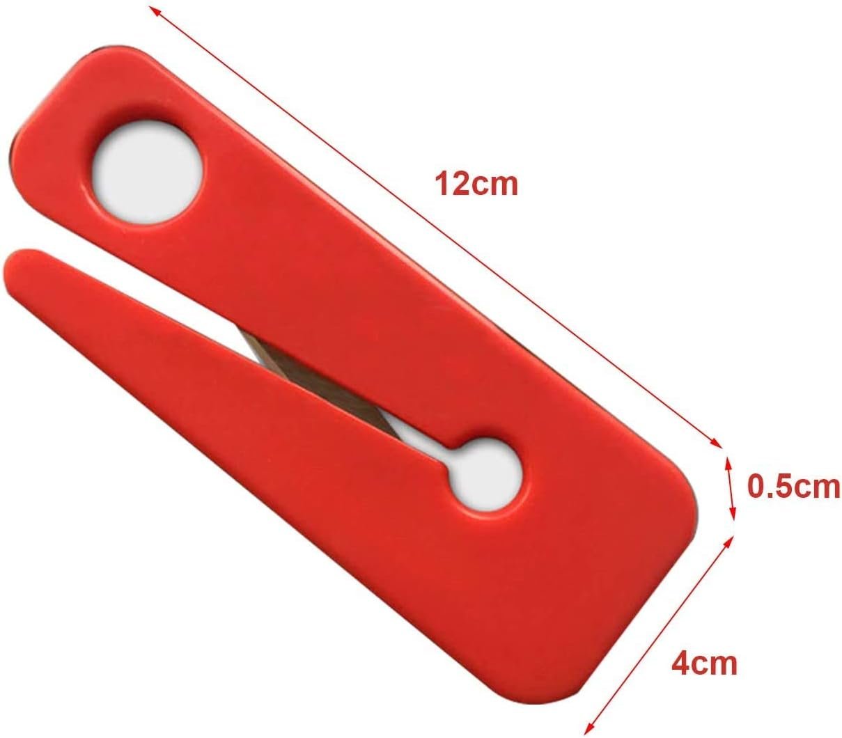 Angzhili 2 Pack Seat Belt Cutter,Escape Safety Belt Cutting Knife,Emergency Lifesaving Tool (Blue)