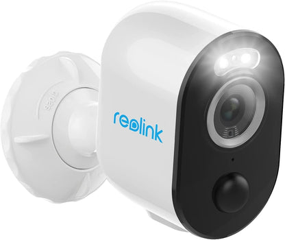 Reolink 5MP 2.4/5GHz Dual Band WiFi Battery Powered Security Camera, Smart Person/Vehicle/Pet Detection, Spotlight Activated by Motion, Argus 3 Pro