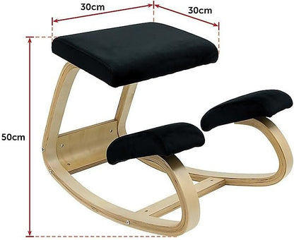 Kneeling Office Chair Ergonomic Rocking Posture Improving Stool