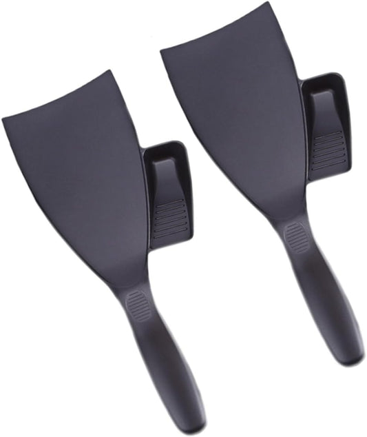 Gogogmee 2 Pcs Hairdressing Straightener Brusher Hair Gel Hair Dye Spatula Accessories Spatula for Brightening AbS Highlighting Edge