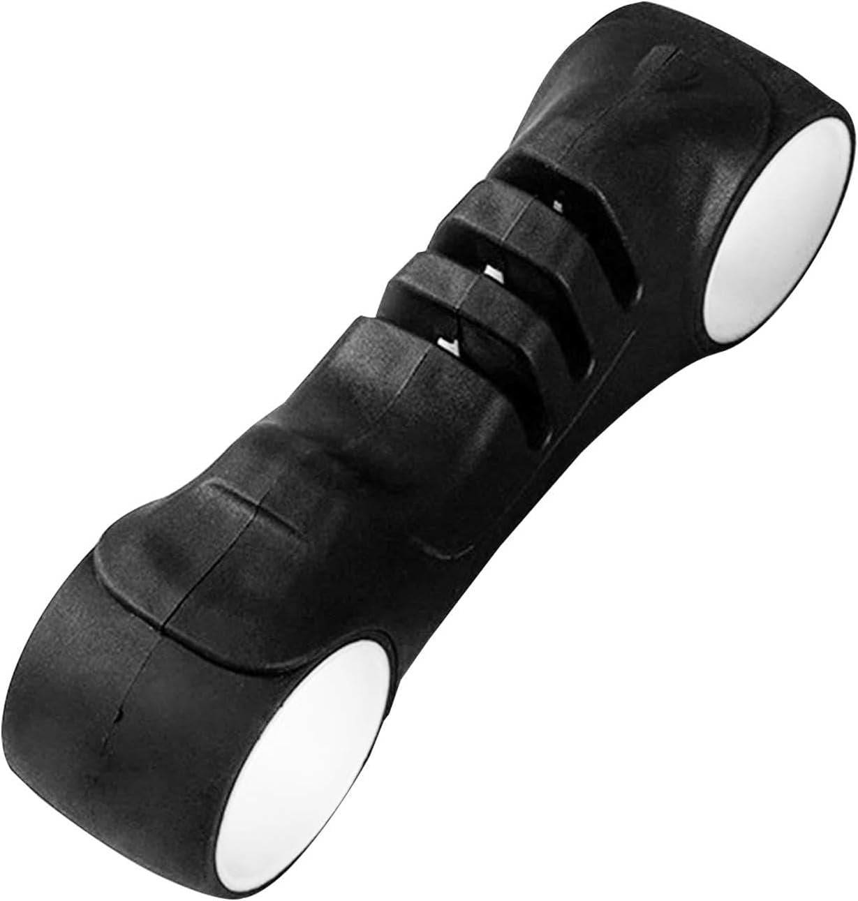 Taglierina Sharpener Stone, manuale in acciaio inox Sharpener, Multifunzionale Wheel-Shaped Tool, Kitchen Gadget, ideale per utensili da cucina e manutenzione