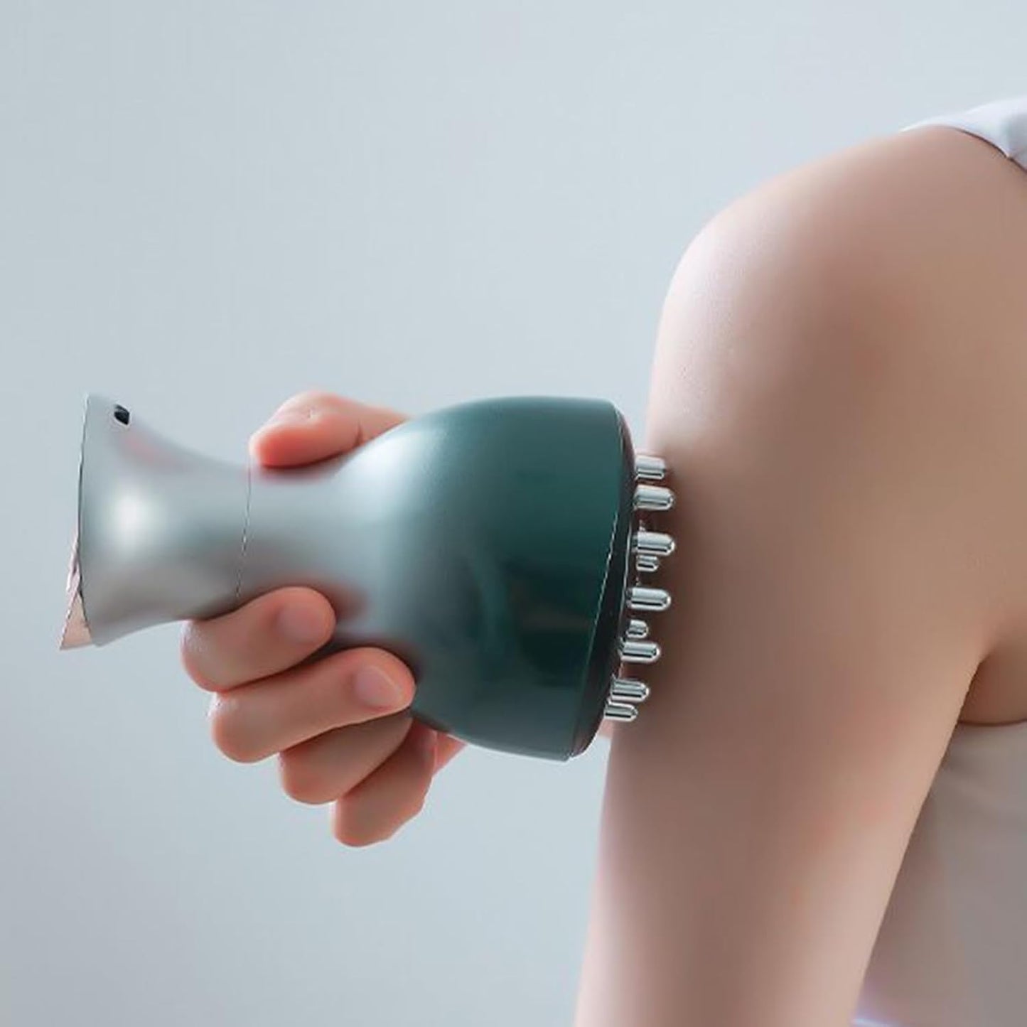 Strumento Per Massaggio Anticellulite | Dispositivo Elettrico Senza Fili Manuale per Massaggio Cellulite | Accessorio per Benessere di Cosce Gambe Braccia Addominali Glutei e Corpo
