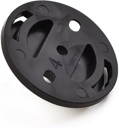 Bicycle Computer Mount, Bicycle Computer Mount, Cycling Computer Replacement Mount, Black Plastic Fixed Base, Male Seat Repair Parts for GARMIN