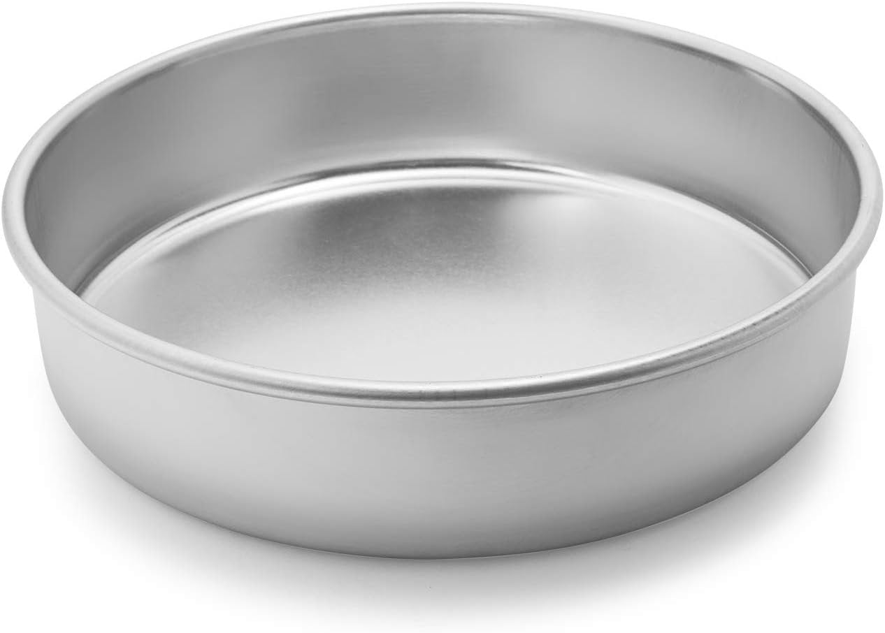 Nordic Ware 45410 Naturals Aluminum Bakeware Layer Cake Pan, Silver