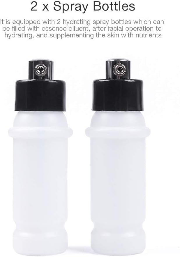 LIARTY 3 in 1 Diamond Microdermabrasion Machine, Professional Home Microdermabrasion Device, Sprayer Vacuum Peeling Beauty Equipment, Facial Blackhead Removal Skin Care Dermabrasion Salon