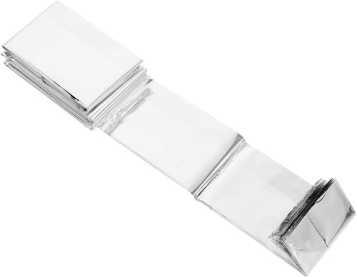 Generic 6Pcs Emergency Survival Blanket Portable Insulation Outdoor Camping Blanket Reflective Design for Protection for Hiking Marathons and Emergencies