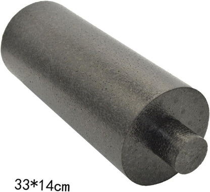Hemobllo 1 Albero Di Massaggio Colonna Yoga Massaggi Roller Per Il Retro Per Tessuti Profondi Muscolo Ginnastica Massagni Per La Schiena Schiuma Black