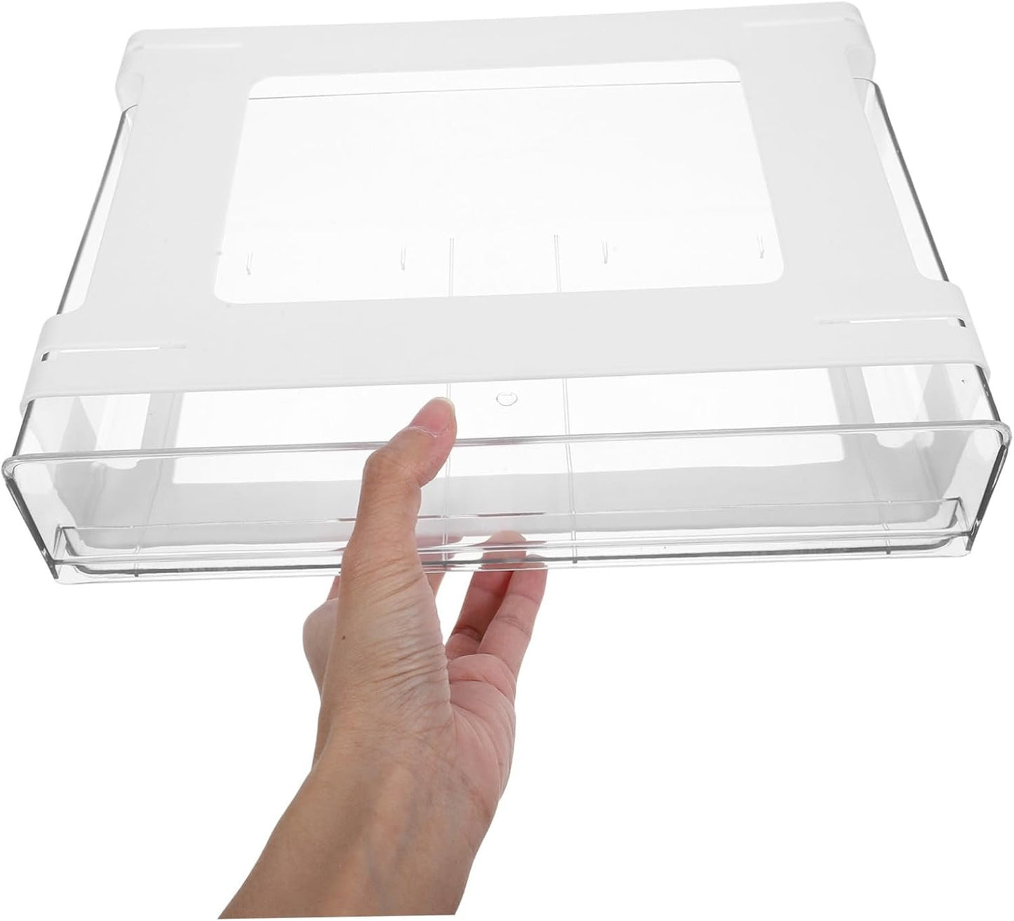 TEHAUX Box Under Desk Storage Drawer Organizer Large Capacity File Cabinet Utensil Drawer for Office Home Dorm Sleek Design for Efficient Workspace Organization