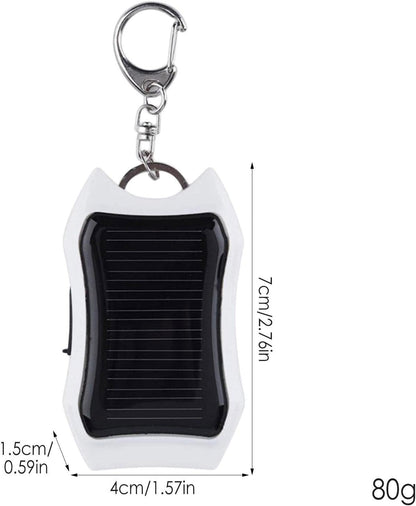 Keychain Charger - Keychain Charger High-Brightness Lighting - 1500mAh Large-Capacity Battery Portable Battery with Carabiner, High-Brightness Lighting Backup for Camping Hiking Nicything