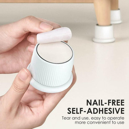 iToQ 2X Rialzi per Letto Regolabili Rialzi per Mobili per Impieghi Gravosi Divano Tavolo Divano Sollevatore a Pavimento - Bianca