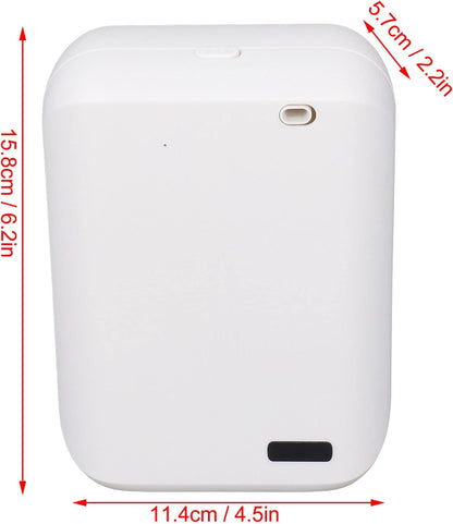 Essential Oil Diffuser, Anti Dry Wall Oil Diffuser Smart Scent Air Machine with Silent Timing Function, Portable Phone Control Scent Diffuser for Bedroom Office Salon
