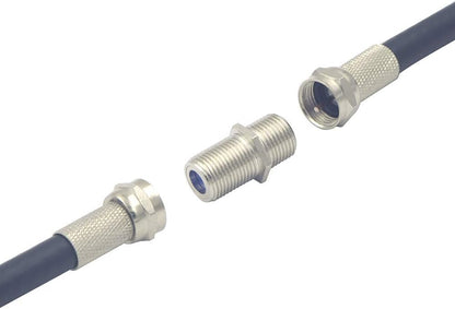 VCE (5-Pack) F Type RG6 Coax Cable Female to Female Connector,Cable Extension Adapter Connects Two Coaxial Video Cables