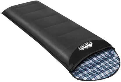 Weisshorn Sleeping Bag, Single Double Camping Bags 3 Season Warm Portable Water Resistant Lightweight Thermal Outdoor Gear Tent for Hiking Travel Backpacking, Adjustable Strap Compression Sack