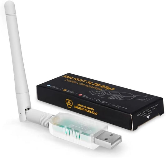 SMLIGHT SLZB-07P7 Zigbee 3.0 Coordinator Thread/Matter Mini USB Adapter Works with Zigbee2MQTT, Home Assistant, ZHA
