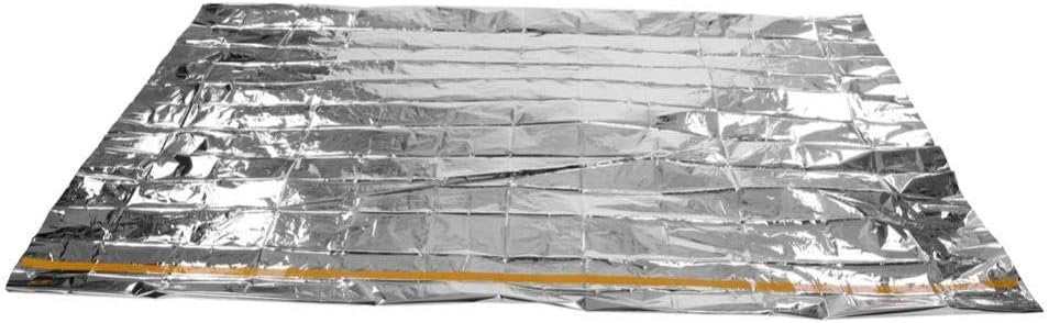 Emergency Thermal Blankets, Mylar Survival Shelter Tent First Aid Kit Weather