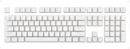 Keycaps Set, Backlit Keycaps, 7.87x7.09x1.18 Inches Pbt Material, Aesthetic Mechanical Keyboard Replacement Kit for Streamers, Typing Enthusiasts and Setup