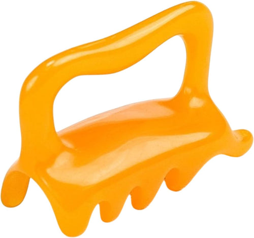 Qkbuza Large Fascia Massage Tool, Fascia Massage Tool, Resin Cellulite Reducer, 8-Point Manual Massage Release Tool For Body Tension Relief