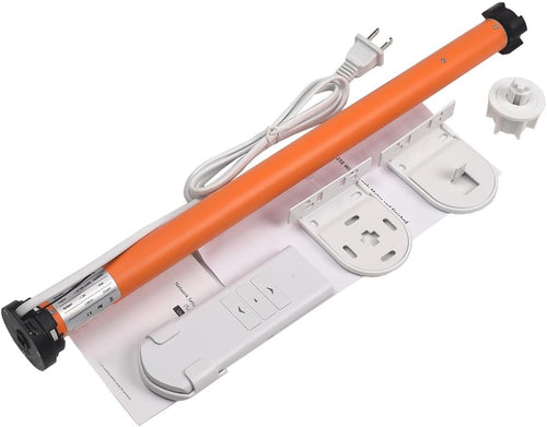 Tuya WiFi Smart Roller Shade Motor for 1.5" (38mm) Tubes – Works with Alexa & Google Home – App/Timer Control – No Hub Needed – DIY Electric Motor for Roller Blinds & Shades